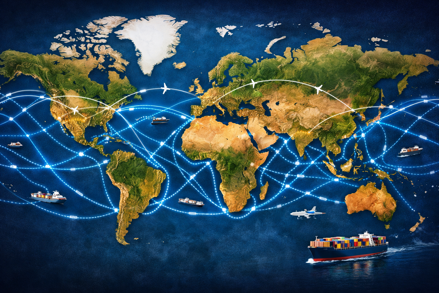 Global Logistics Map